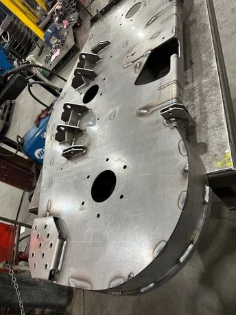 Welded Mower Deck